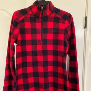 Buffalo Plaid Fleece Pullover